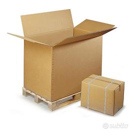 2 Scatoloni in Cartone per europallet EUR 1