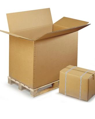 2 Scatoloni in Cartone per europallet EUR 1