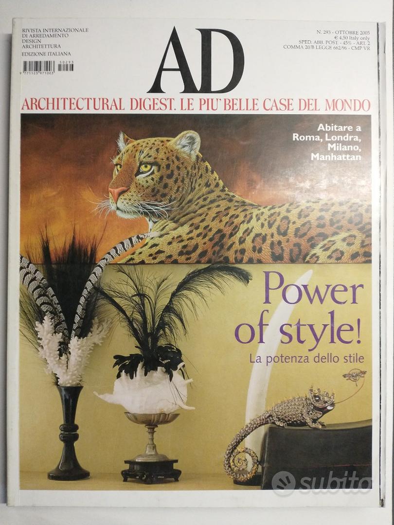 AD Architectural Digest Italia, numeri 2005-2012 - Libri e Riviste In  vendita a Udine