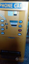 schede telefoniche -distributore automatico retro'