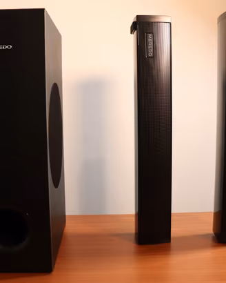 Meredo Soundbar 2 in 1 con Subwoofer 180W 