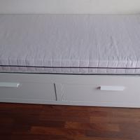 letto BRIMNES IKEA colore bianco ( singolo/doppio)