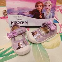 scarpe bimba frozen nuove n19