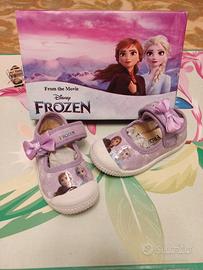 scarpe bimba frozen nuove n19