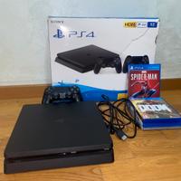 PS4 slim 1TB e 1 joystick + giochi
