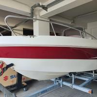 Barca GS nautica open 550 motore Suzuki 40/70 cv