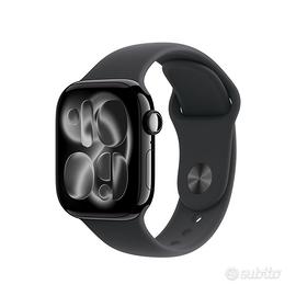Cinturino Apple Sport nero (42 mm) - Originale