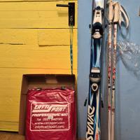 sci, attacchi, racchette e scarponi NUOVI