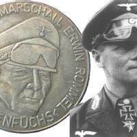 MEDAGLIA Feldmaresciallo Erwin Rommel GERMANIA WW2