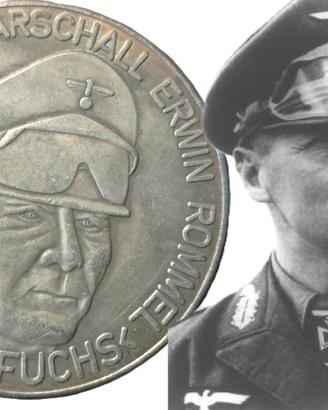 MEDAGLIA Feldmaresciallo Erwin Rommel GERMANIA WW2