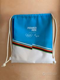 Zaino a sacca con zip olimpiadi milano cortina