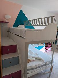 Lettino soppalco Moretti compact.