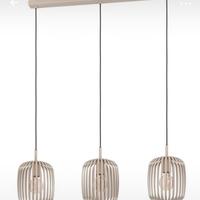 Lampadario a sospensione triplo