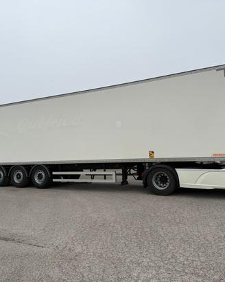 Semirimorchio furgonato Fruehauf anno 2011