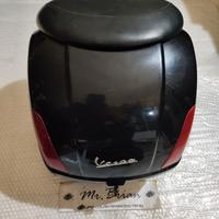 Bauletto Posteriore Piaggio Vespa Gts GT Nero