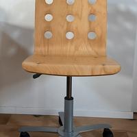 Sedia con ruote ikea