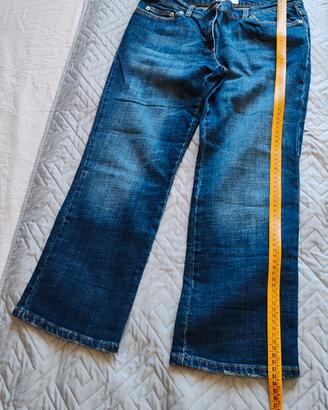 Jeans lunghezza 3/4 Benetton donna