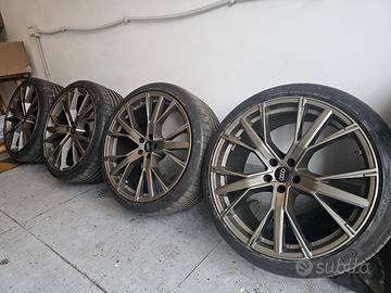 Cerchi in lega MAK 22’ omolog. + gomme continental