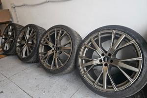 Cerchi in lega MAK 22’ omolog. + gomme continental
