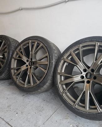 Cerchi in lega MAK 22’ omolog. + gomme continental