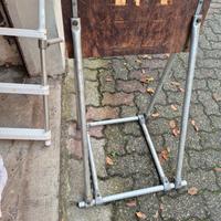 Cavalletto per fuoribordo gambo corto