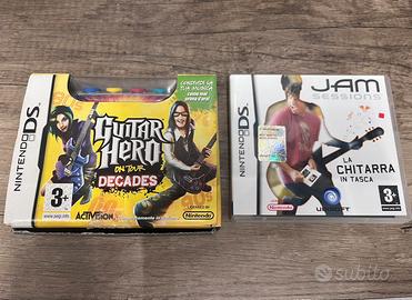 Guitar hero e jam session nintendo ds