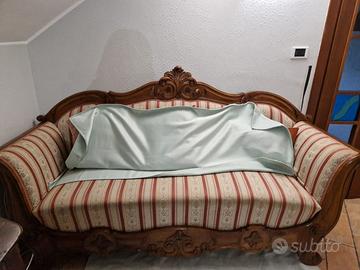 Divano stile Luigi Filippo