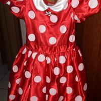 Costume originale Disney Minnie 7-8 anni 128cm