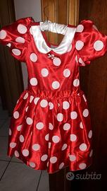 Costume originale Disney Minnie 7-8 anni 128cm