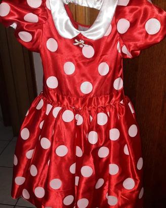 Costume originale Disney Minnie 7-8 anni 128cm
