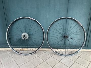 Ruote 26” per bici corsa in alluminio Alexrims