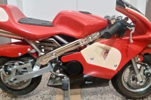 Minimoto a benzina mai utilizzata