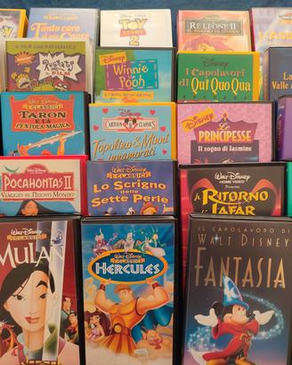 Disney cartoni VHS