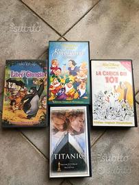 Lotto di 4 videocassette film originali