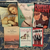 Lotto Libri narrativa femminile vintage book donne