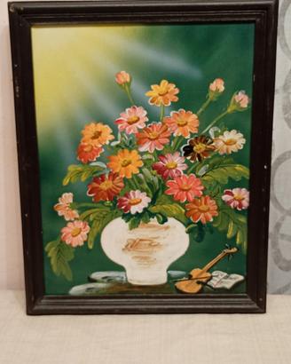 Quadro vintage dipinto a mano
