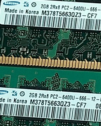 Modulo 4 GB Ram Samsung 
