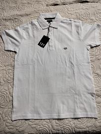 Polo bianca uomo 