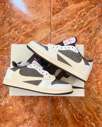 travis scott air jordan 1 low reverse mocha