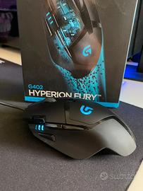 Logitech G402 Hyperion Fury | Mouse da Gaming