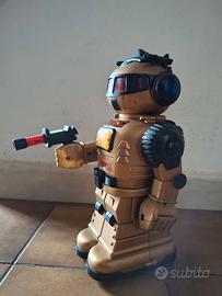Robot King Dorato Vintage Anni '80