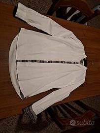 Camicia con colletto alla coreana 