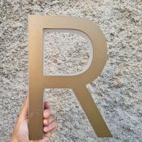 Lettera insegna R alfabeto 