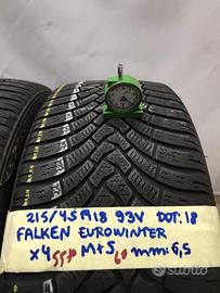 Gomme Usate Varie Marche 215 45 18 - 80% Invernali