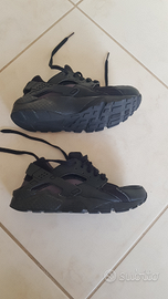 Nike air huarache nere scarpe 38