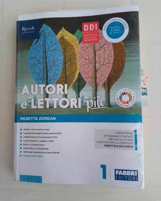 Italiano Prima  Media 5 volumi  usati  R. Zordan