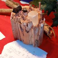 Minerali di Selenite e Tormalina Nera Opera d'arte