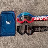 maschere occhiali motocross 100%