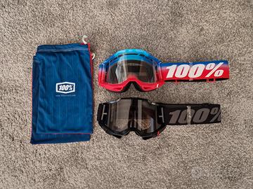 maschere occhiali motocross 100%