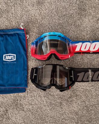 maschere occhiali motocross 100%